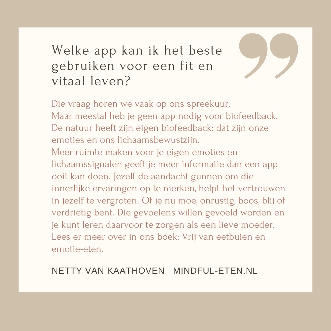 Welke app kan ik het beste gebruiken?